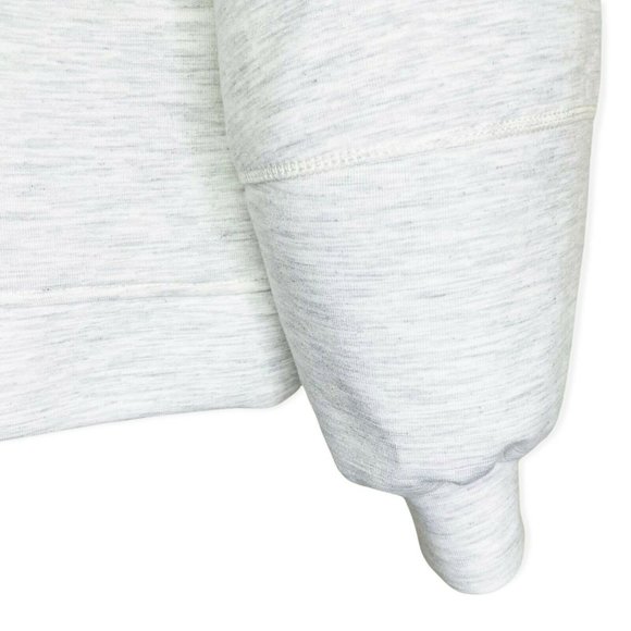 Topshop Women's Size 0-2 Oversized Panel Hoodie Drawstrings Jacket Light Gray - Picture 8 of 10